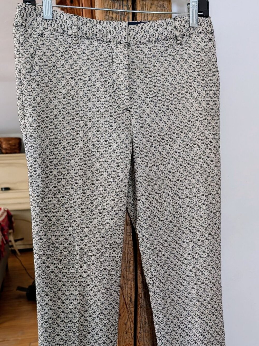 Tory Burch "Isabella" Pant, Straight Leg, Ankle Length Size 2